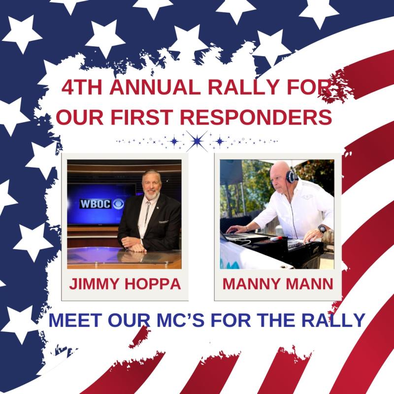 rally for our first responders, Macs